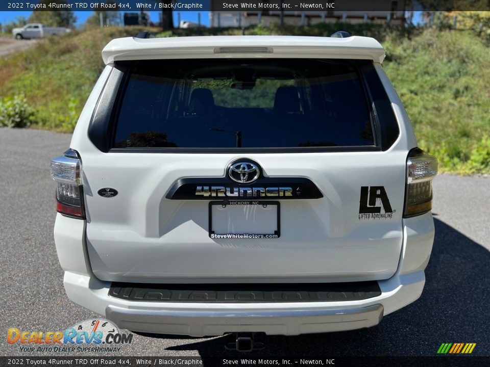 2022 Toyota 4Runner TRD Off Road 4x4 White / Black/Graphite Photo #15