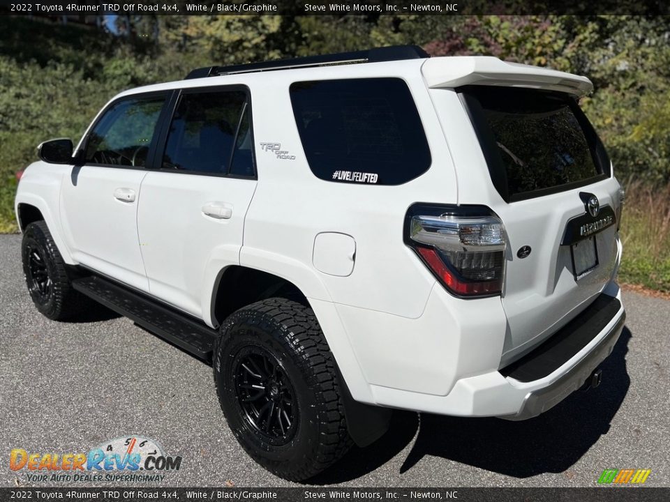 2022 Toyota 4Runner TRD Off Road 4x4 White / Black/Graphite Photo #16