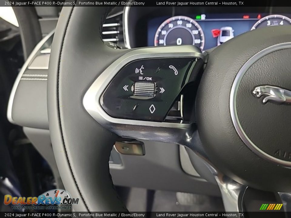 2024 Jaguar F-PACE P400 R-Dynamic S Steering Wheel Photo #18