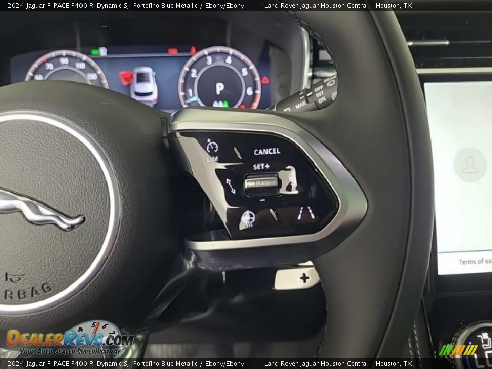 2024 Jaguar F-PACE P400 R-Dynamic S Steering Wheel Photo #19