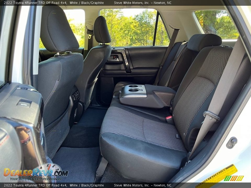 Rear Seat of 2022 Toyota 4Runner TRD Off Road 4x4 Photo #23