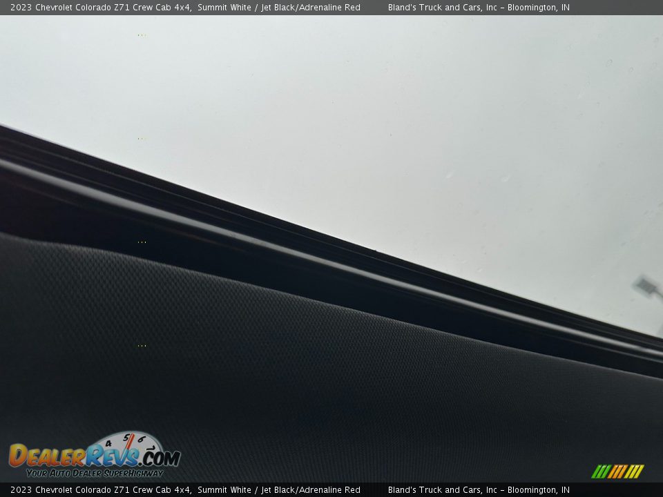 2023 Chevrolet Colorado Z71 Crew Cab 4x4 Summit White / Jet Black/Adrenaline Red Photo #26