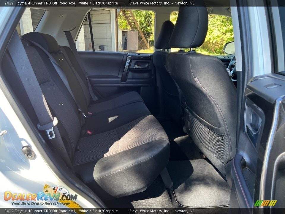 Rear Seat of 2022 Toyota 4Runner TRD Off Road 4x4 Photo #25