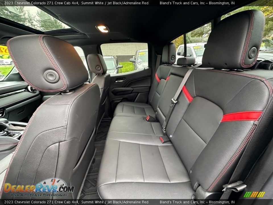 Rear Seat of 2023 Chevrolet Colorado Z71 Crew Cab 4x4 Photo #29