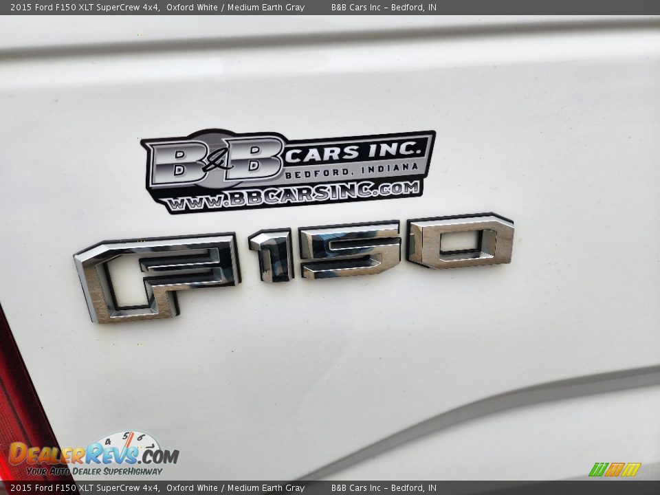 2015 Ford F150 XLT SuperCrew 4x4 Oxford White / Medium Earth Gray Photo #27