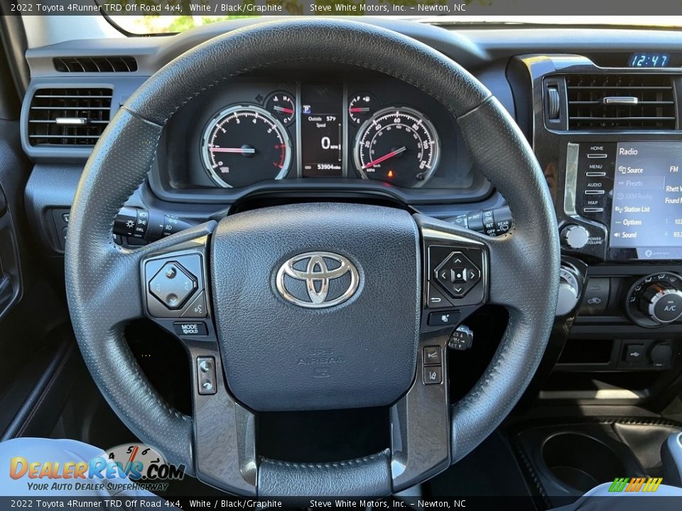 2022 Toyota 4Runner TRD Off Road 4x4 Steering Wheel Photo #27