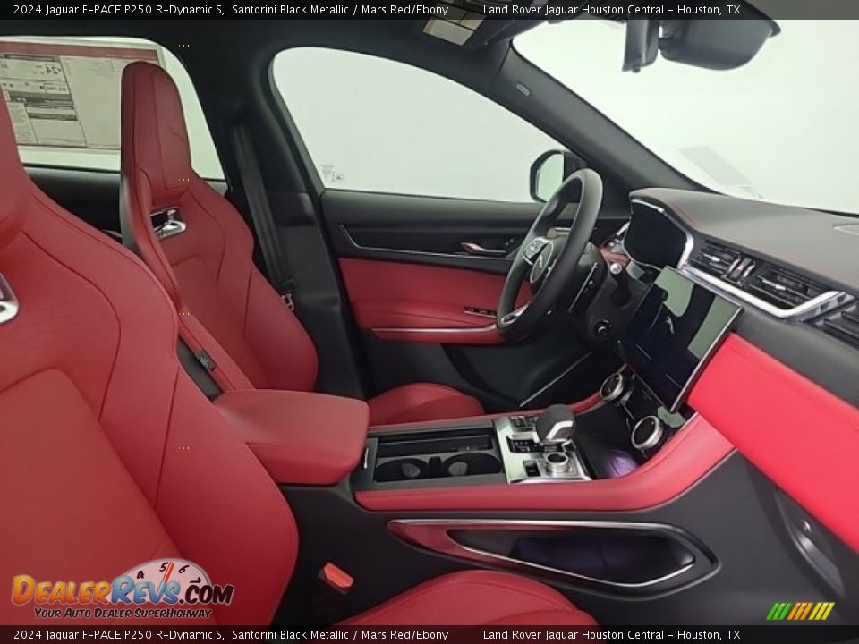 Mars Red/Ebony Interior - 2024 Jaguar F-PACE P250 R-Dynamic S Photo #3