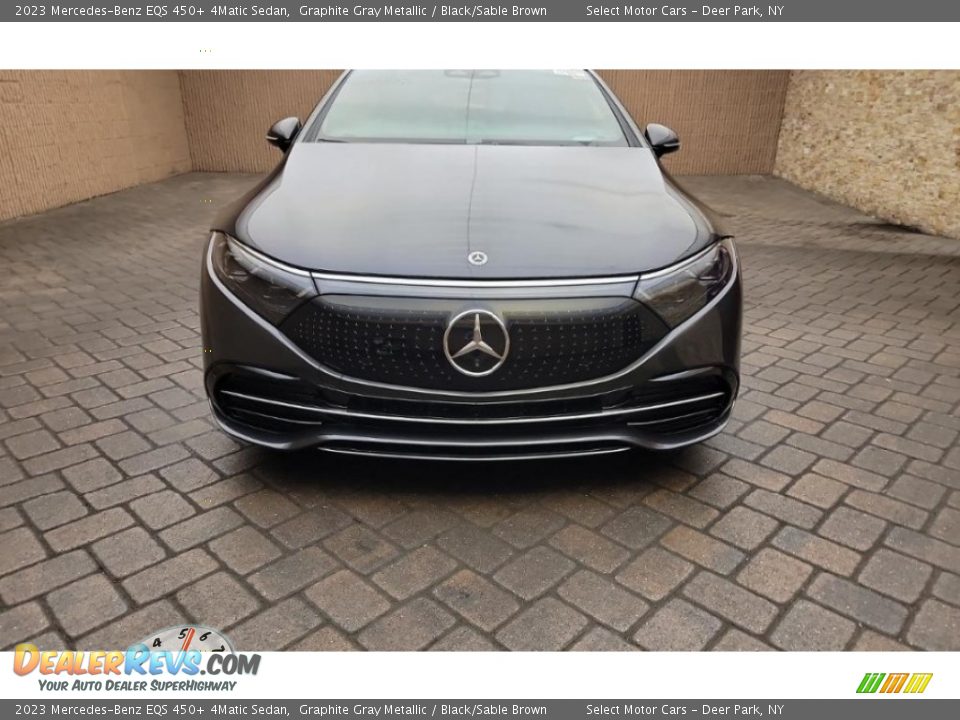 2023 Mercedes-Benz EQS 450+ 4Matic Sedan Graphite Gray Metallic / Black/Sable Brown Photo #2