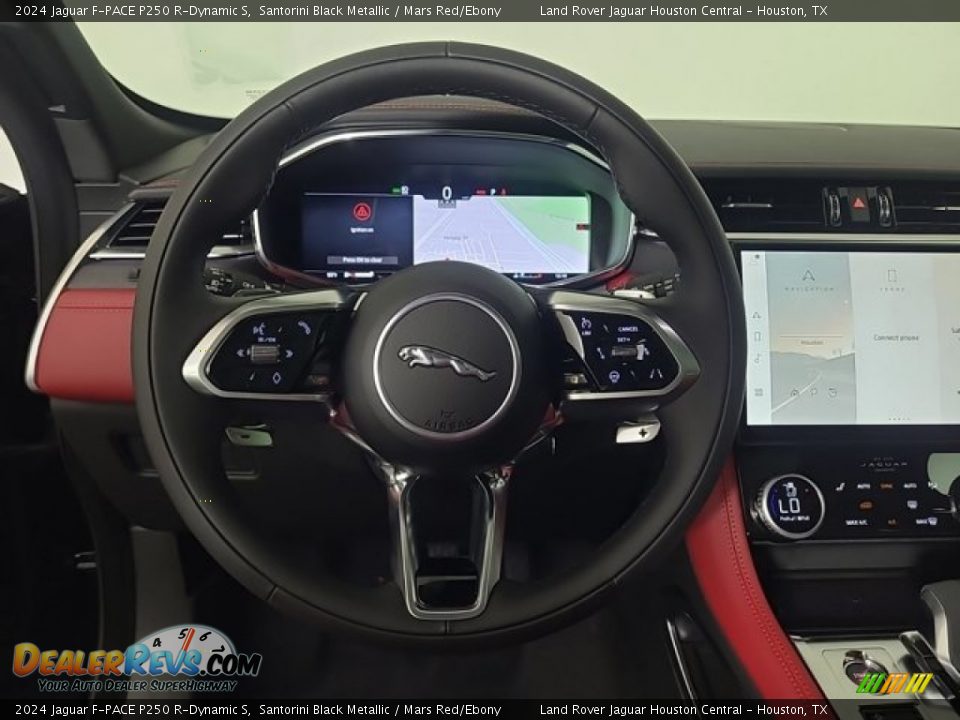 2024 Jaguar F-PACE P250 R-Dynamic S Steering Wheel Photo #17