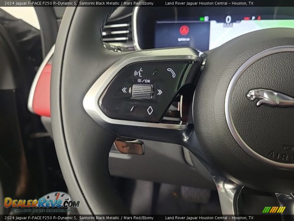 2024 Jaguar F-PACE P250 R-Dynamic S Steering Wheel Photo #18