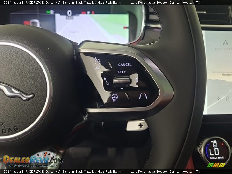 2024 Jaguar F-PACE P250 R-Dynamic S Steering Wheel Photo #19