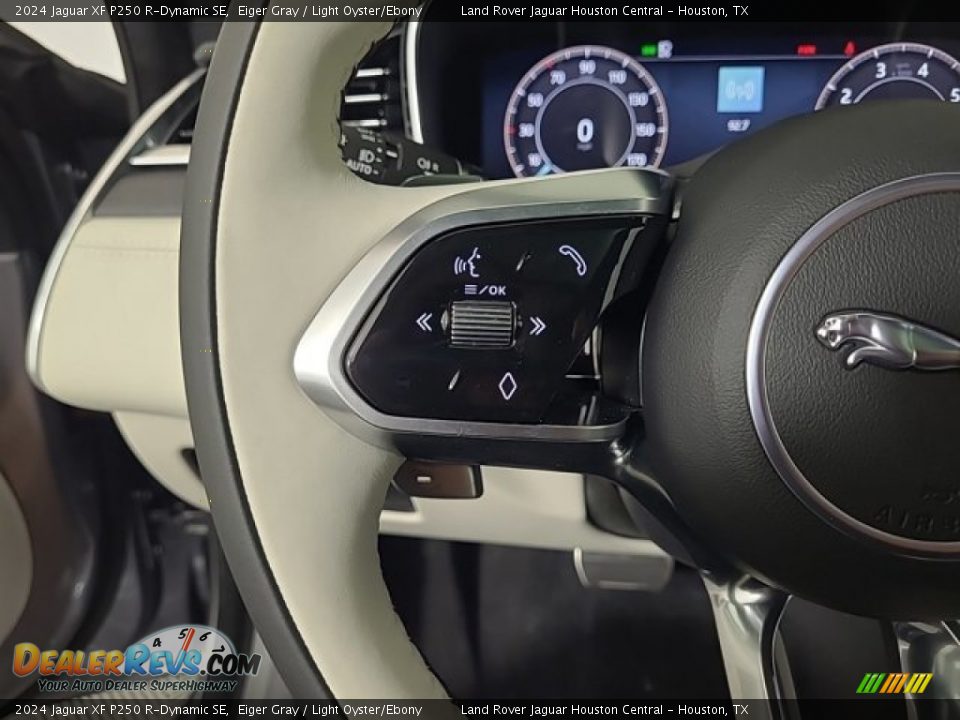 2024 Jaguar XF P250 R-Dynamic SE Steering Wheel Photo #18