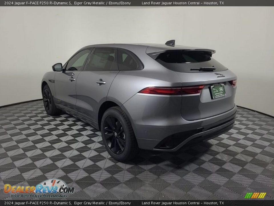 2024 Jaguar F-PACE P250 R-Dynamic S Eiger Gray Metallic / Ebony/Ebony Photo #10