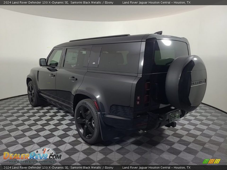 Santorini Black Metallic 2024 Land Rover Defender 130 X-Dynamic SE Photo #10