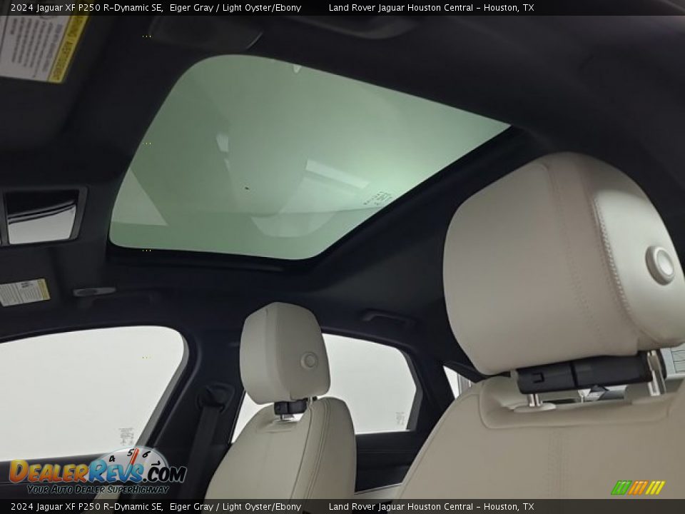 Sunroof of 2024 Jaguar XF P250 R-Dynamic SE Photo #24