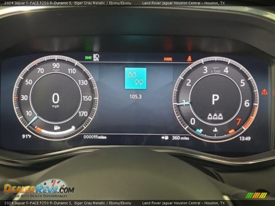 2024 Jaguar F-PACE P250 R-Dynamic S Gauges Photo #15