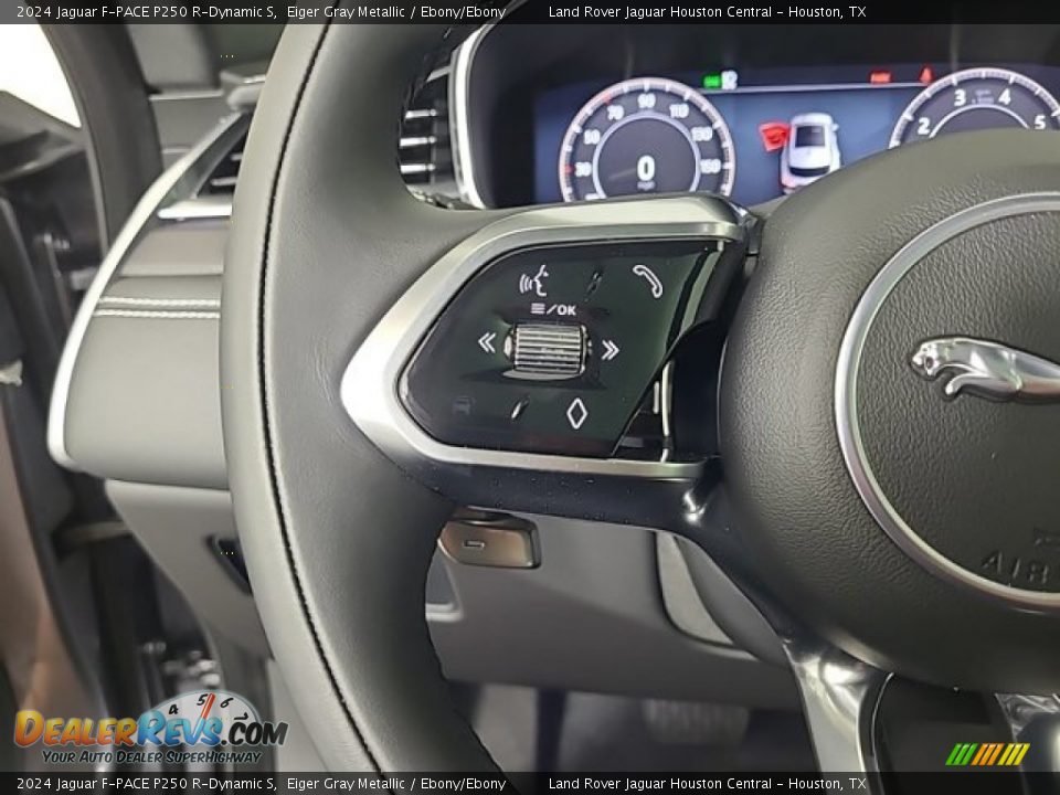 2024 Jaguar F-PACE P250 R-Dynamic S Steering Wheel Photo #18