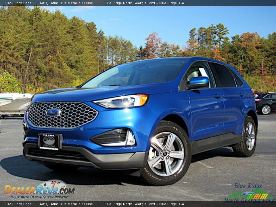 Front 3/4 View of 2024 Ford Edge SEL AWD Photo #1