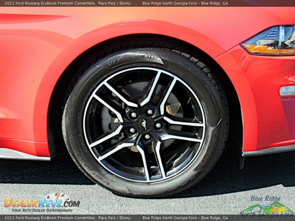2021 Ford Mustang EcoBoost Premium Convertible Wheel Photo #9