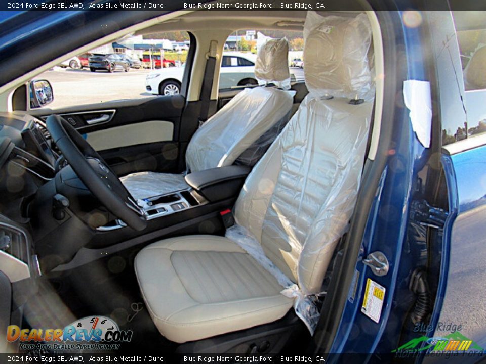 Front Seat of 2024 Ford Edge SEL AWD Photo #11