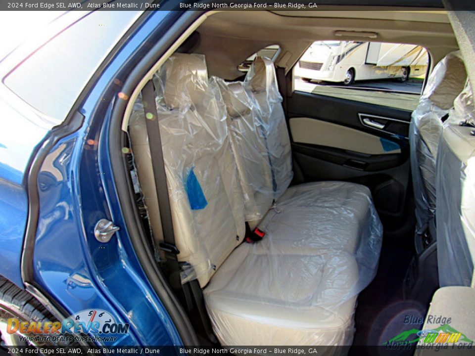 Rear Seat of 2024 Ford Edge SEL AWD Photo #13