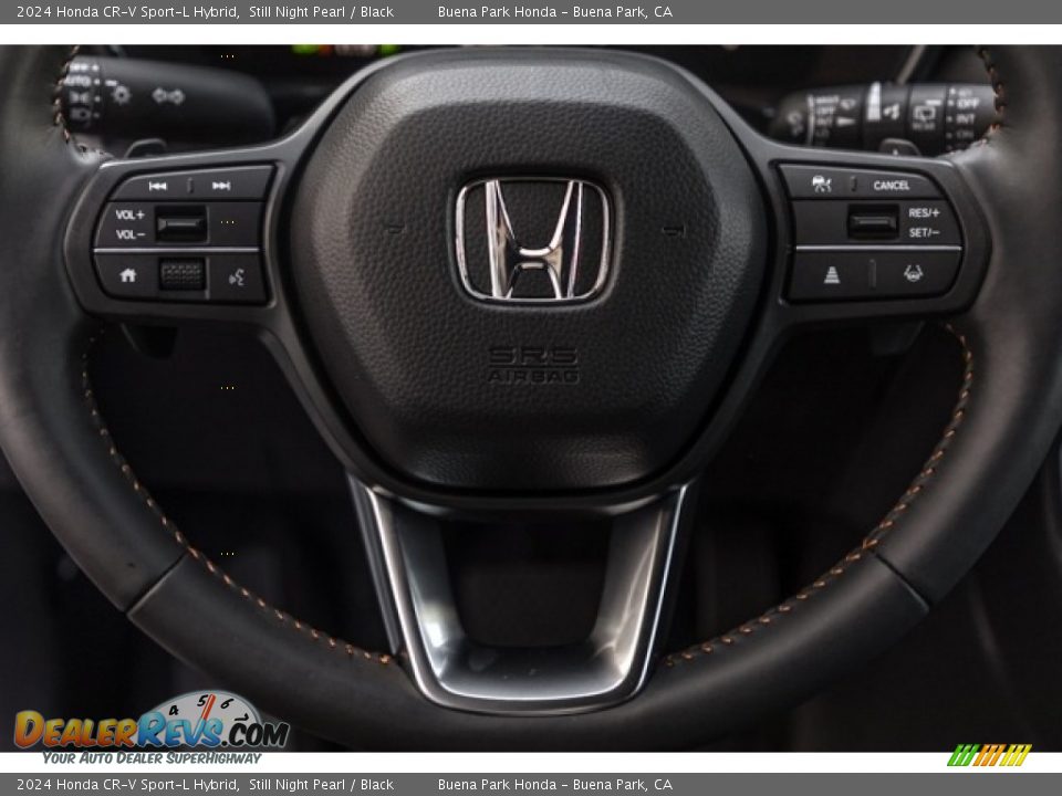 2024 Honda CR-V Sport-L Hybrid Steering Wheel Photo #19