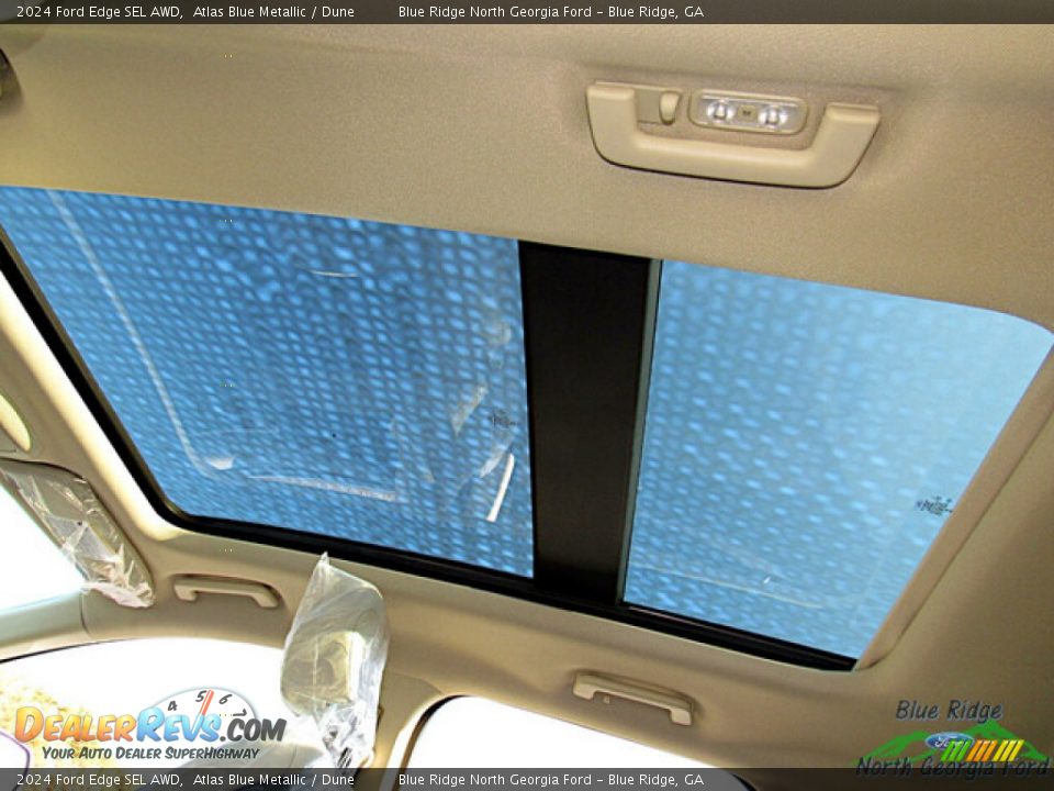 Sunroof of 2024 Ford Edge SEL AWD Photo #23