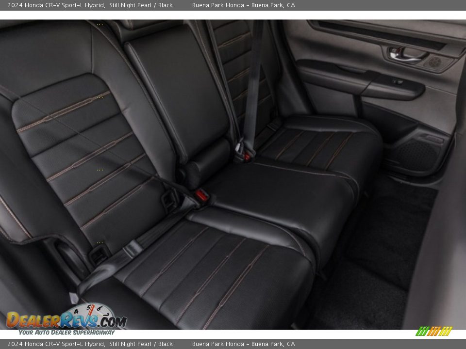 Rear Seat of 2024 Honda CR-V Sport-L Hybrid Photo #29