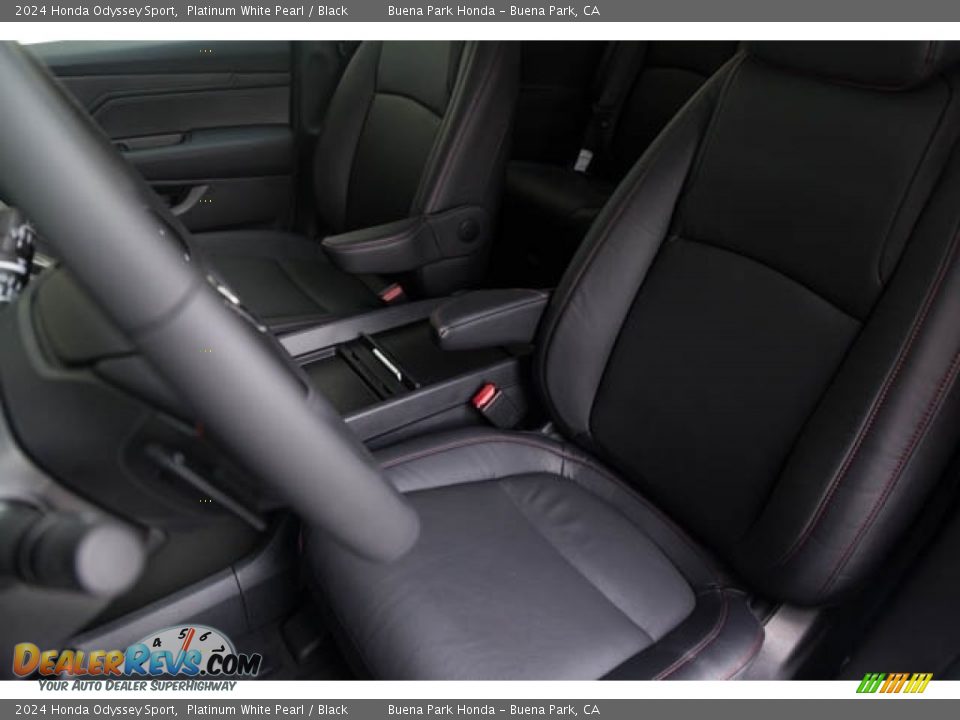 2024 Honda Odyssey Sport Platinum White Pearl / Black Photo #25