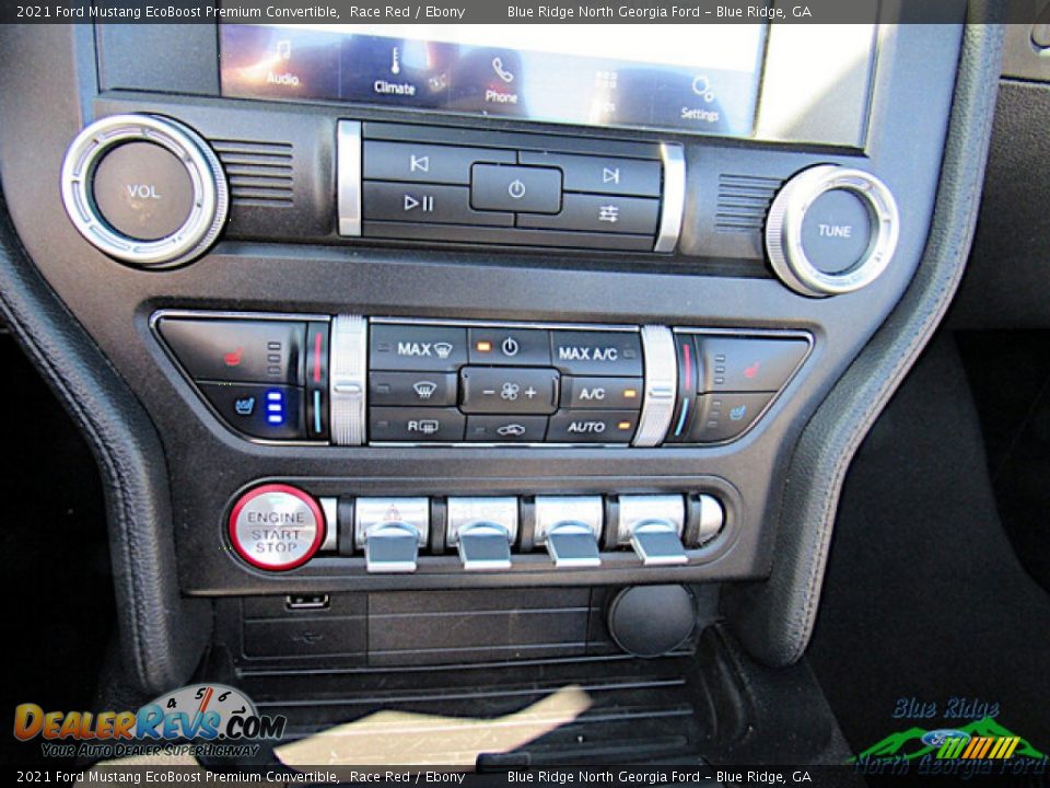 2021 Ford Mustang EcoBoost Premium Convertible Race Red / Ebony Photo #21