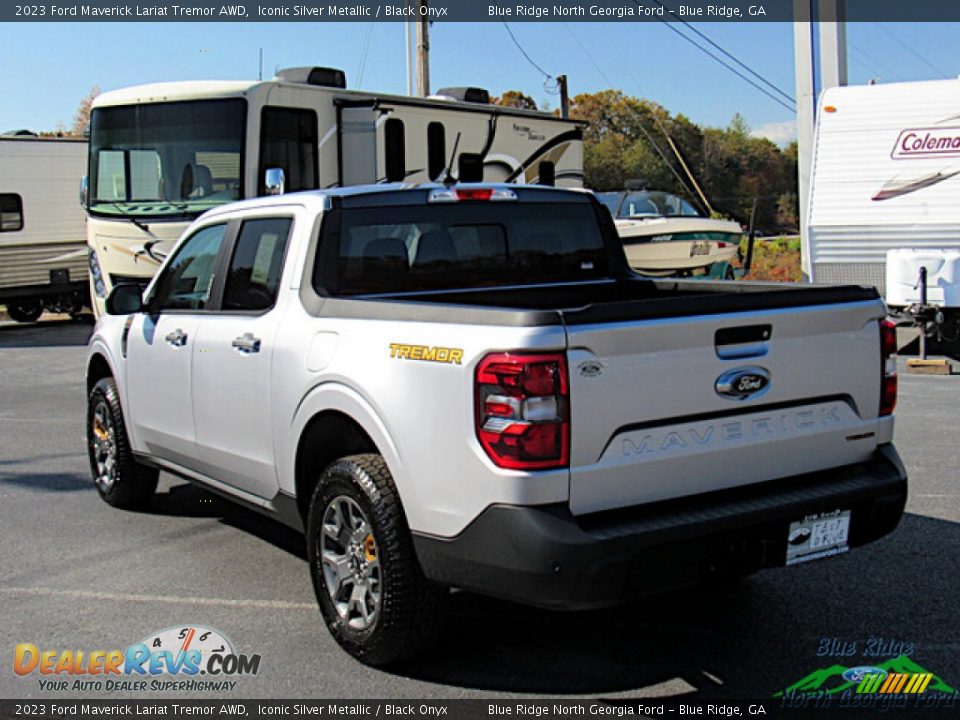 2023 Ford Maverick Lariat Tremor AWD Iconic Silver Metallic / Black Onyx Photo #3