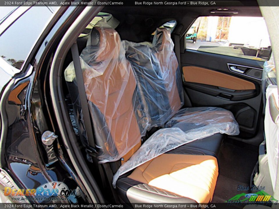 Rear Seat of 2024 Ford Edge Titanium AWD Photo #12