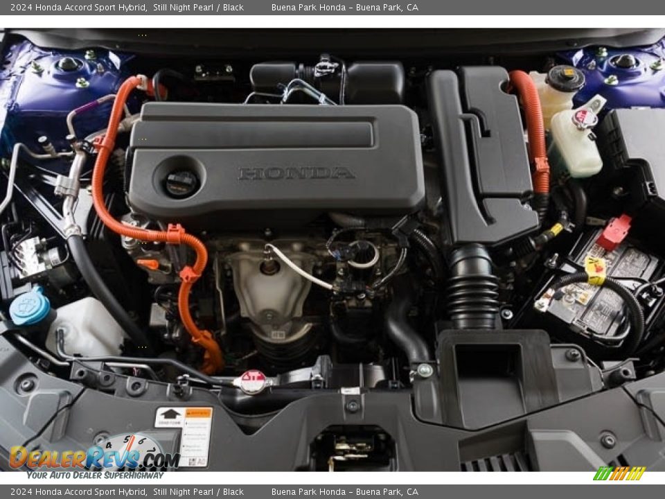 2024 Honda Accord Sport Hybrid 2.0 Liter DOHC 16-Valve VTC 4 Cylinder Gasoline/Electric Hybrid Engine Photo #11