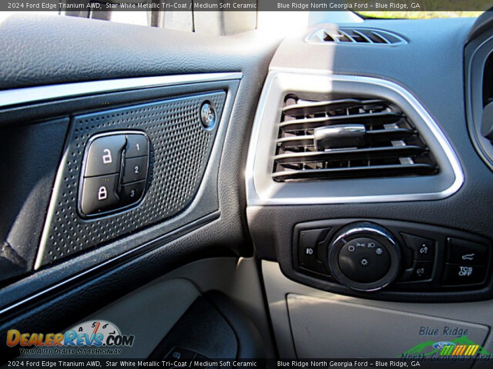 Controls of 2024 Ford Edge Titanium AWD Photo #21