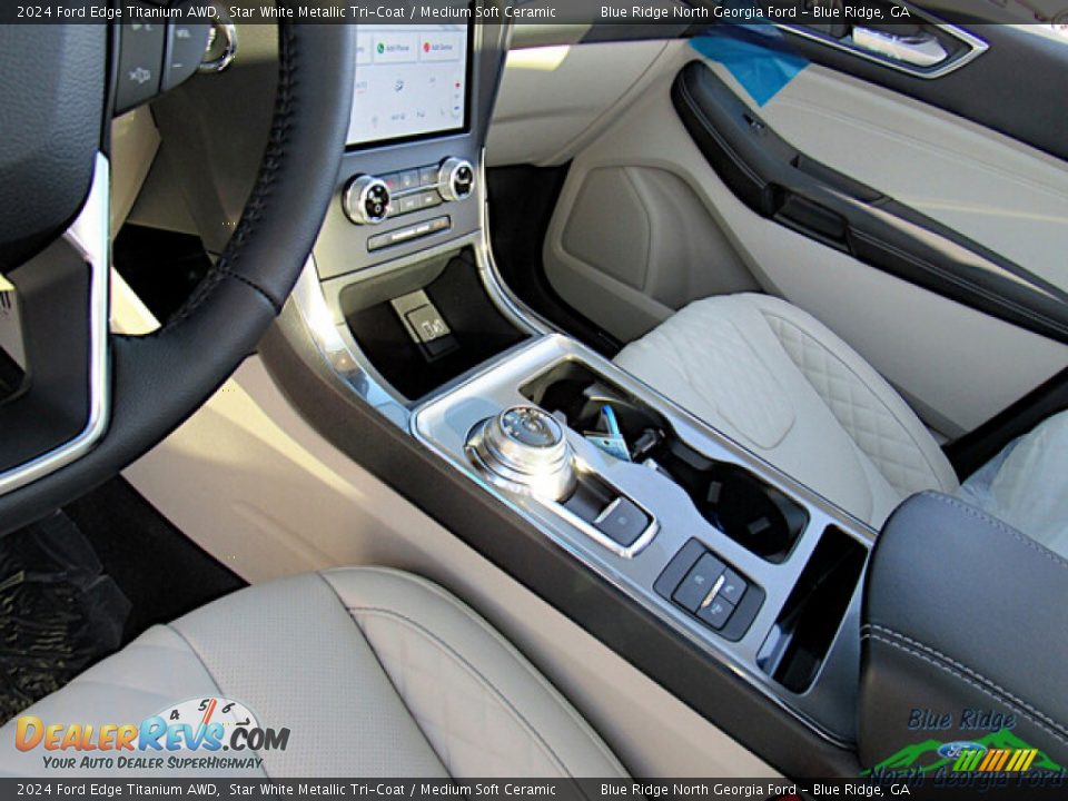 Controls of 2024 Ford Edge Titanium AWD Photo #23