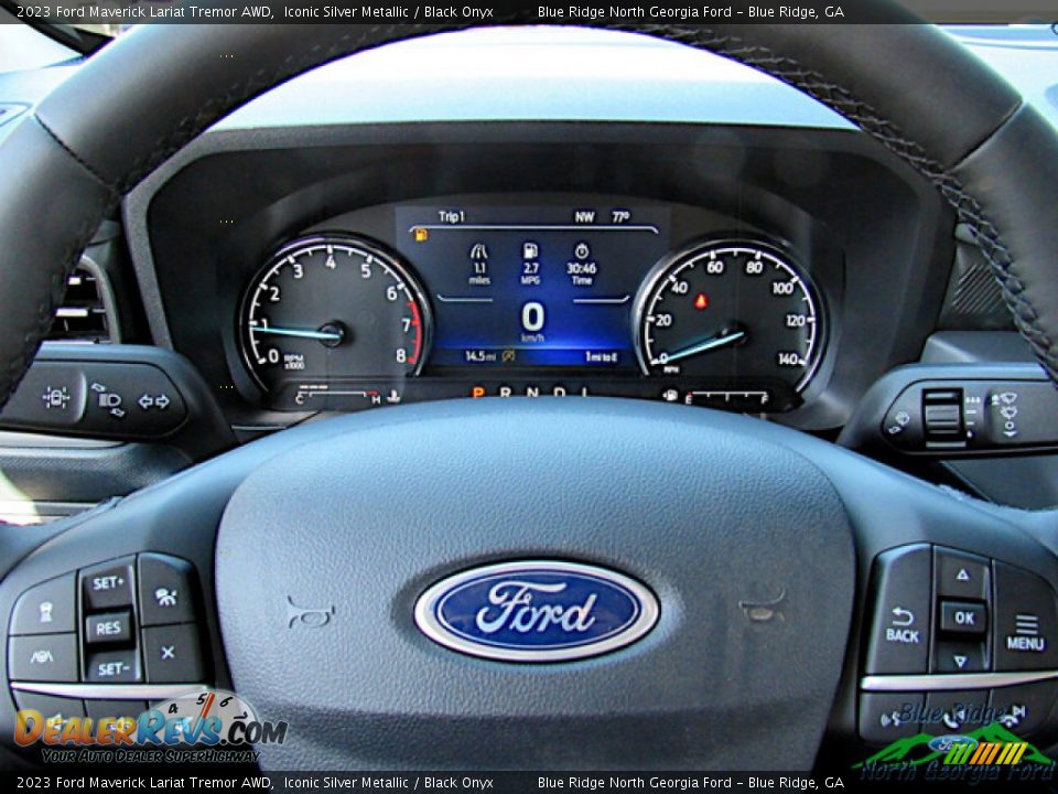 2023 Ford Maverick Lariat Tremor AWD Steering Wheel Photo #18