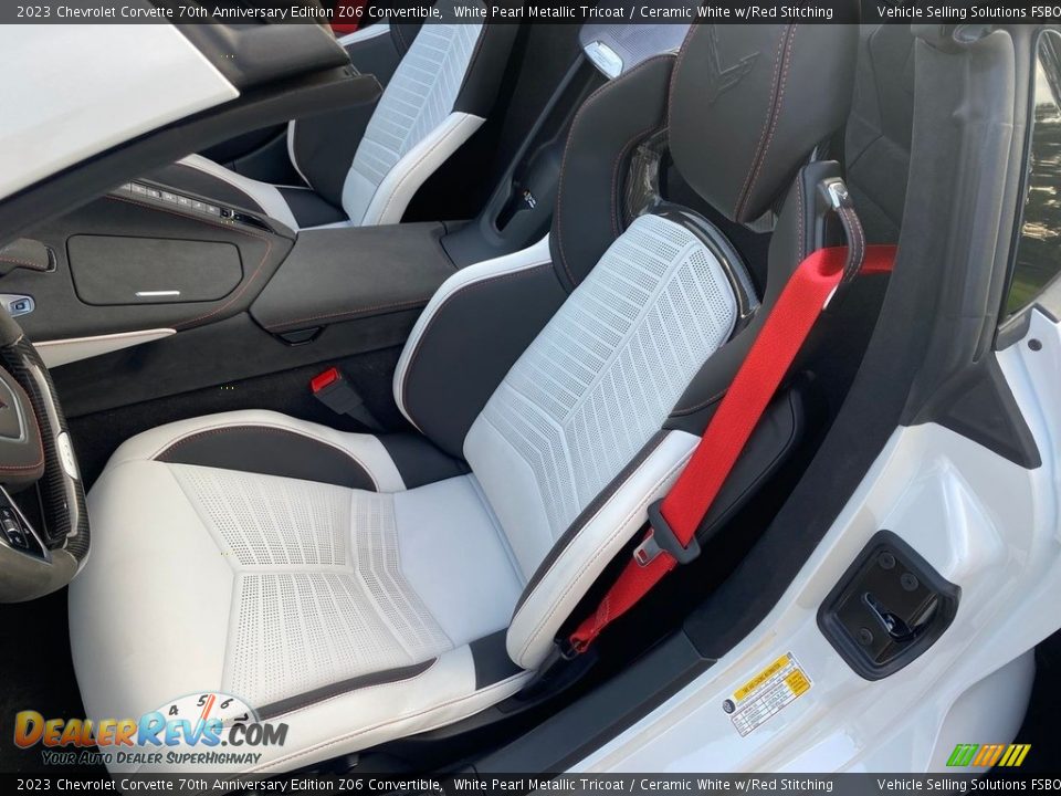 Front Seat of 2023 Chevrolet Corvette 70th Anniversary Edition Z06 Convertible Photo #4
