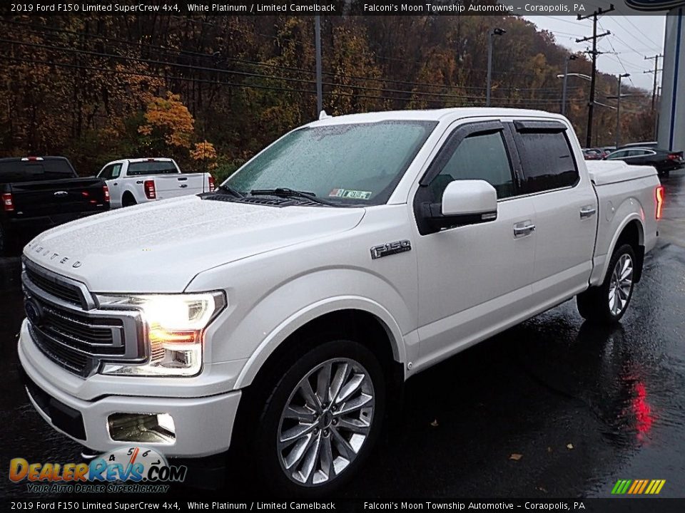 Front 3/4 View of 2019 Ford F150 Limited SuperCrew 4x4 Photo #6