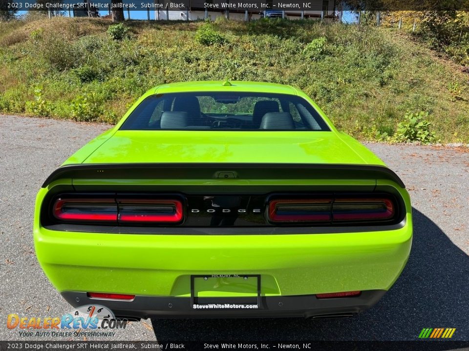 2023 Dodge Challenger SRT Hellcat JailBreak Sublime / Black Photo #7