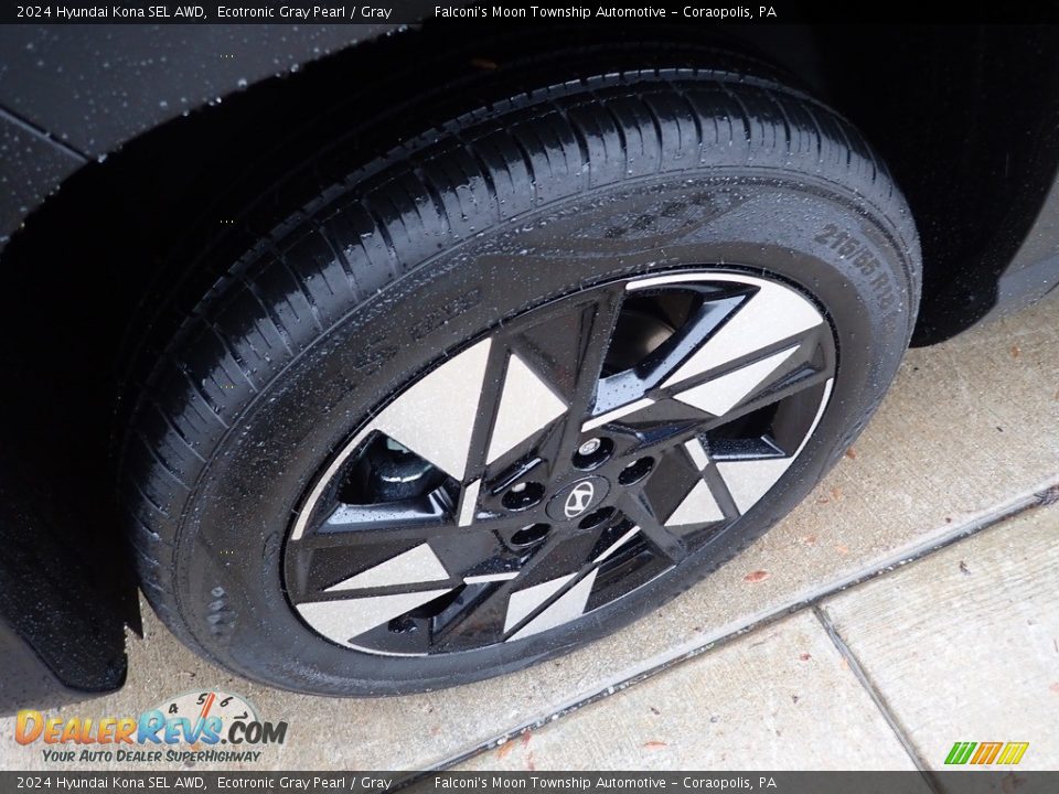 2024 Hyundai Kona SEL AWD Ecotronic Gray Pearl / Gray Photo #10