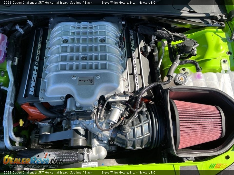 2023 Dodge Challenger SRT Hellcat JailBreak 6.2 Liter Supercharged HEMI OHV 16-Valve VVT V8 Engine Photo #9