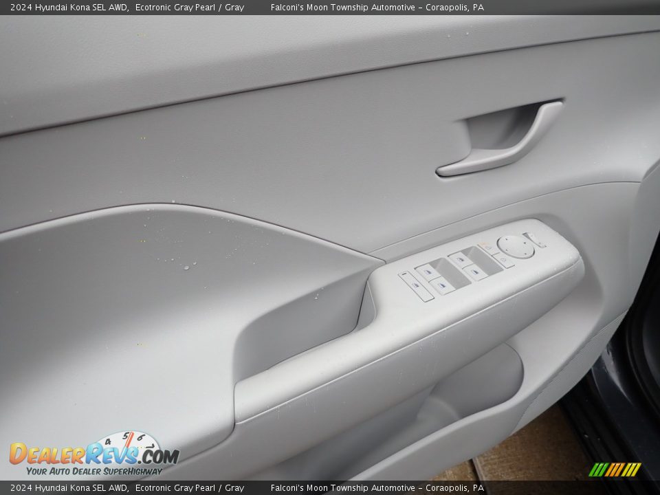 2024 Hyundai Kona SEL AWD Ecotronic Gray Pearl / Gray Photo #14