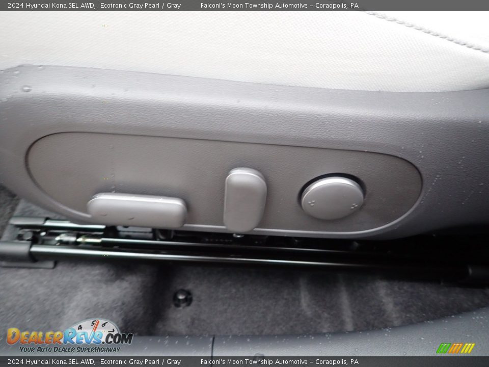 2024 Hyundai Kona SEL AWD Ecotronic Gray Pearl / Gray Photo #15