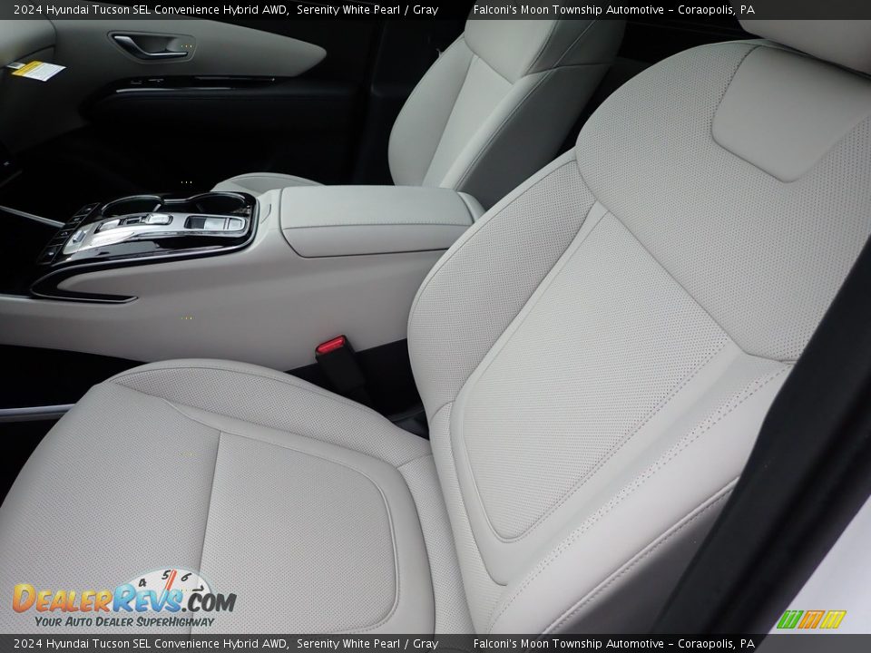 Front Seat of 2024 Hyundai Tucson SEL Convenience Hybrid AWD Photo #11