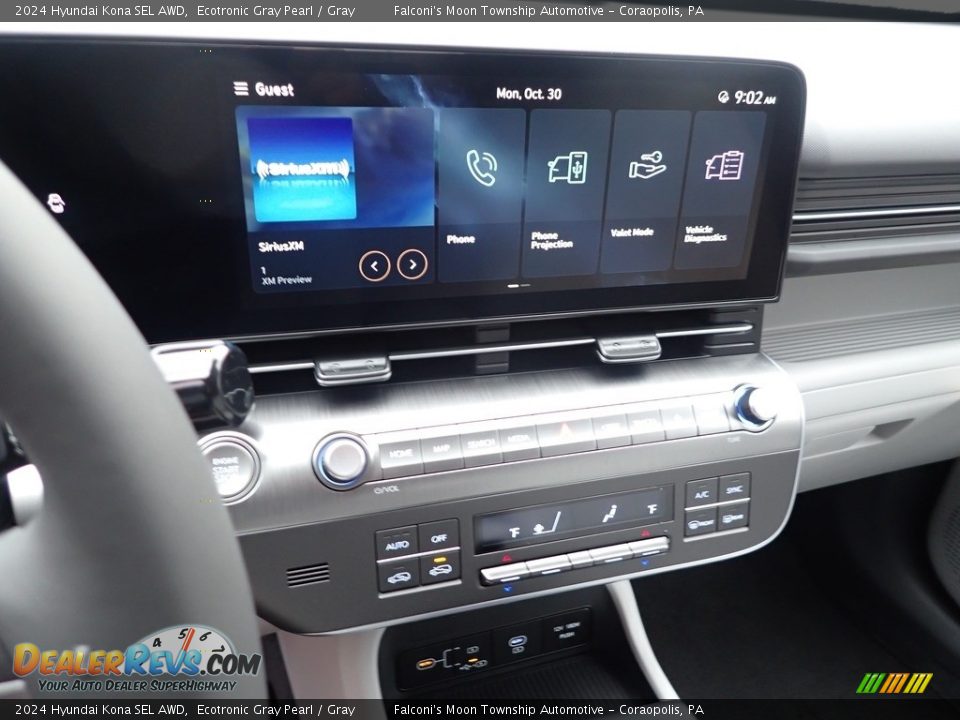 2024 Hyundai Kona SEL AWD Ecotronic Gray Pearl / Gray Photo #17
