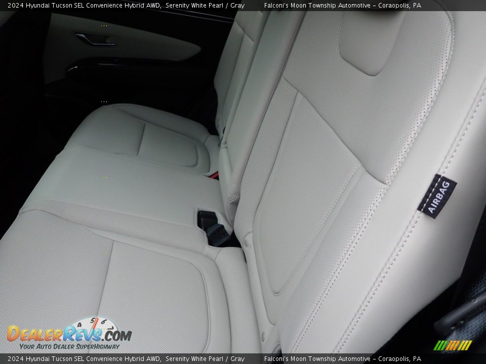 Rear Seat of 2024 Hyundai Tucson SEL Convenience Hybrid AWD Photo #12