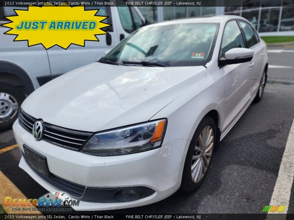 2013 Volkswagen Jetta SEL Sedan Candy White / Titan Black Photo #1