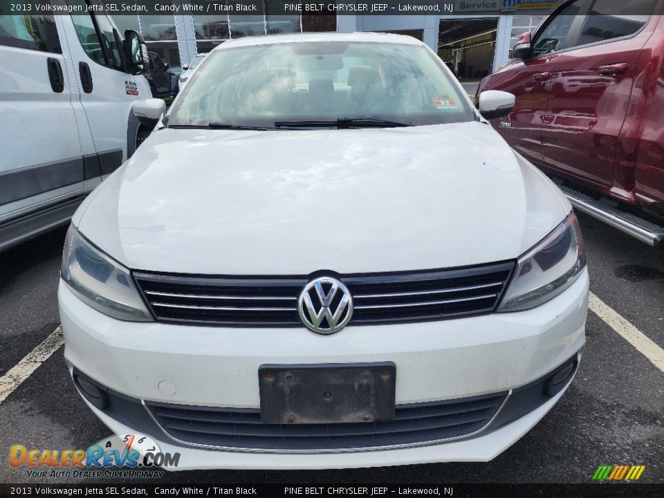 2013 Volkswagen Jetta SEL Sedan Candy White / Titan Black Photo #2