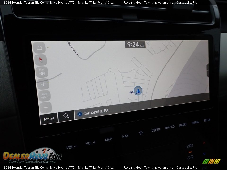 Navigation of 2024 Hyundai Tucson SEL Convenience Hybrid AWD Photo #16