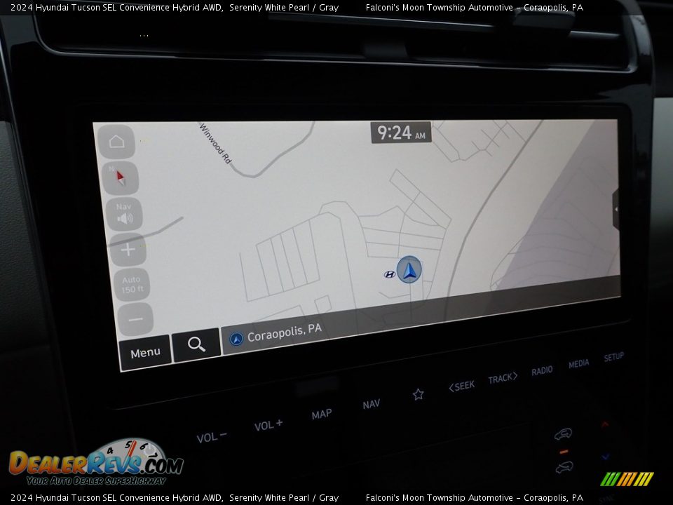 Navigation of 2024 Hyundai Tucson SEL Convenience Hybrid AWD Photo #16